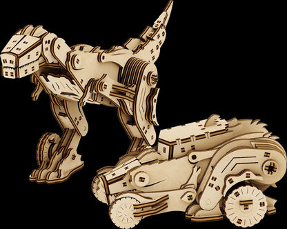 Available to Order – Transformer 'Dinocar' (206pcs) (290x112x163) & (148x112x84) (PWD 10016)