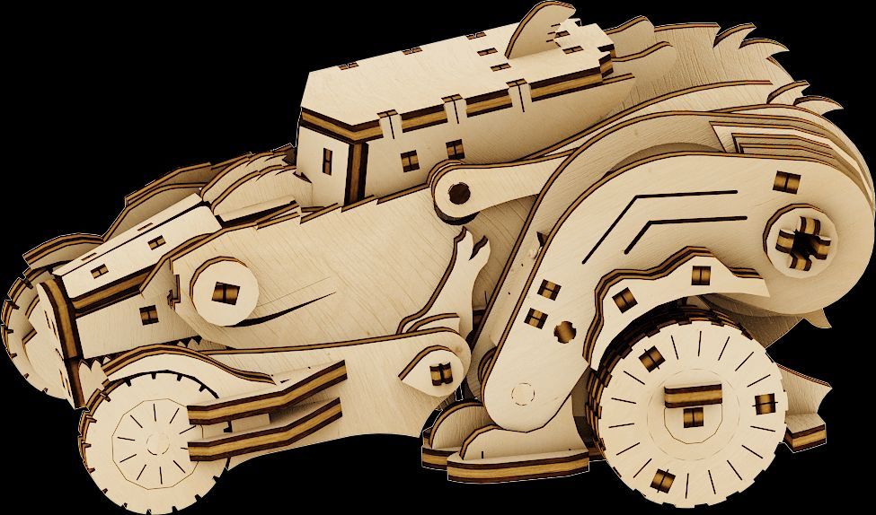Available to Order – Transformer 'Dinocar' (206pcs) (290x112x163) & (148x112x84) (PWD 10016)