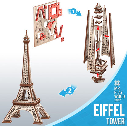 Available To Order – Eiffel Tower - 78Pcs (PWD 10406)