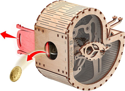 Available to Order – Snail - moneybox "S" - 81Pcs (PWD 10602)