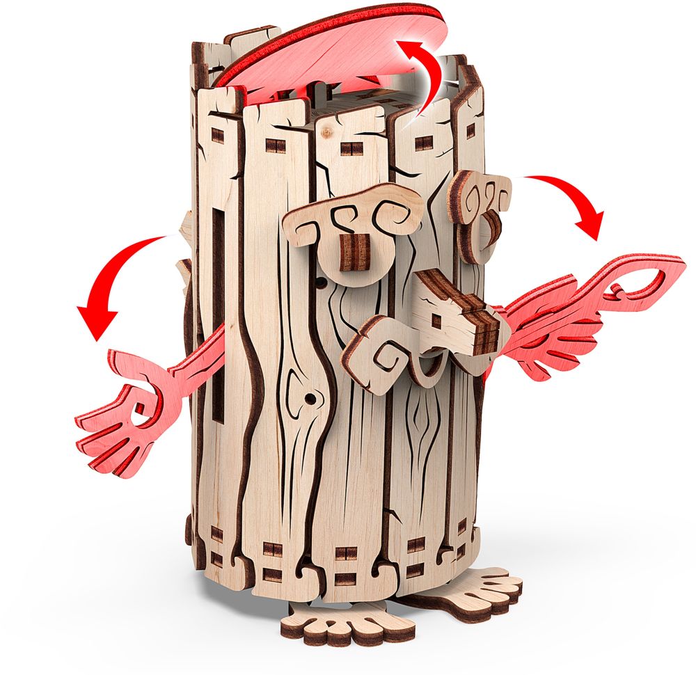 Available to Order – Forest spirit - moneybox - 63Pcs Puzzle Box (PWD 10605)