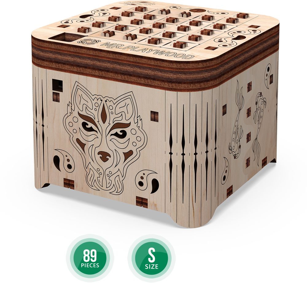 Available To Order – Casket "Secret of Tiger" - 89Pcs (PWD 10606)