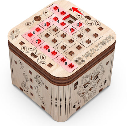 Available To Order – Casket "Secret of Tiger" - 89Pcs (PWD 10606)