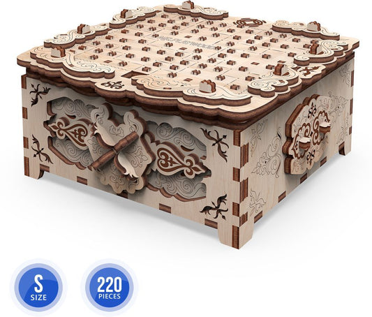Available To Order – Casket "Floral Fantasy" - 220Pcs Puzzle Box (PWD 10607)