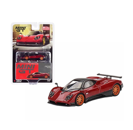 1:64 MINI GT MGT00382-MJ PAGANI ZONDA F ROSSO DUBAI MIJO EXCLUSIVE
