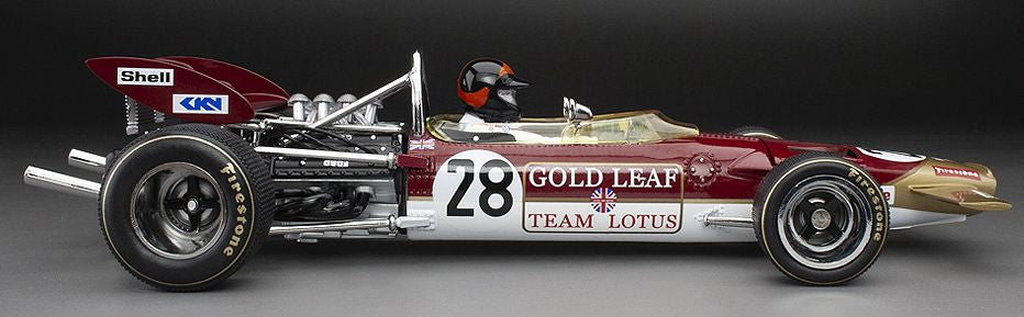 Available to Order – Lotus 49C #28 E.Fittipaldi 1970 British GP (Limited Edition 999pcs) 1:18 (QUA 18221)