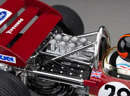 Available to Order – Lotus 49C #28 E.Fittipaldi 1970 British GP (Limited Edition 999pcs) 1:18 (QUA 18221)