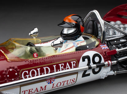 Available to Order – Lotus 49C #28 E.Fittipaldi 1970 British GP (Limited Edition 999pcs) 1:18 (QUA 18221)