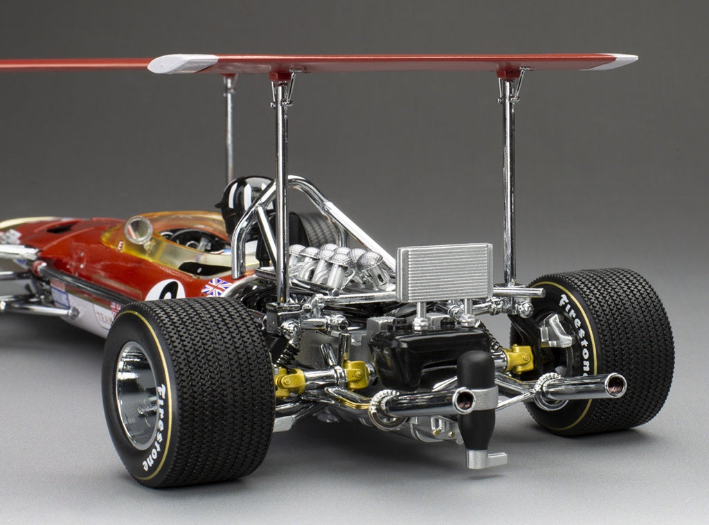 Available To Order – Lotus 49B #2 Jochen Rindt 1969 South African GP F1 (Limited Edition 999pcs) 1:18 Quartzo Model (QUA 18224)