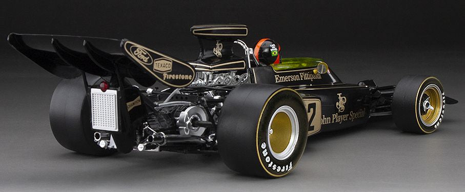 Available to Order – Lotus 72D #32 Emerson Fittipaldi 1972 Belgian GP Winner (Limited Edition 999pcs) 1:18 (QUA 18282)