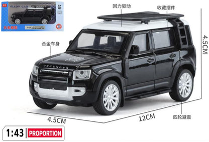 Available to Order – Land Rover Defender 110 Green Opening Parts/Light and Sound -1:32 Q3002A 1:32 (QXT 2401017G)