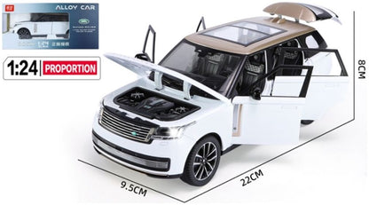 Available to Order – Range Rover SV Version 2022 Black Opening Parts/Light and Sound -1:24 Q2005B 1:24 (QXT 2401184K)