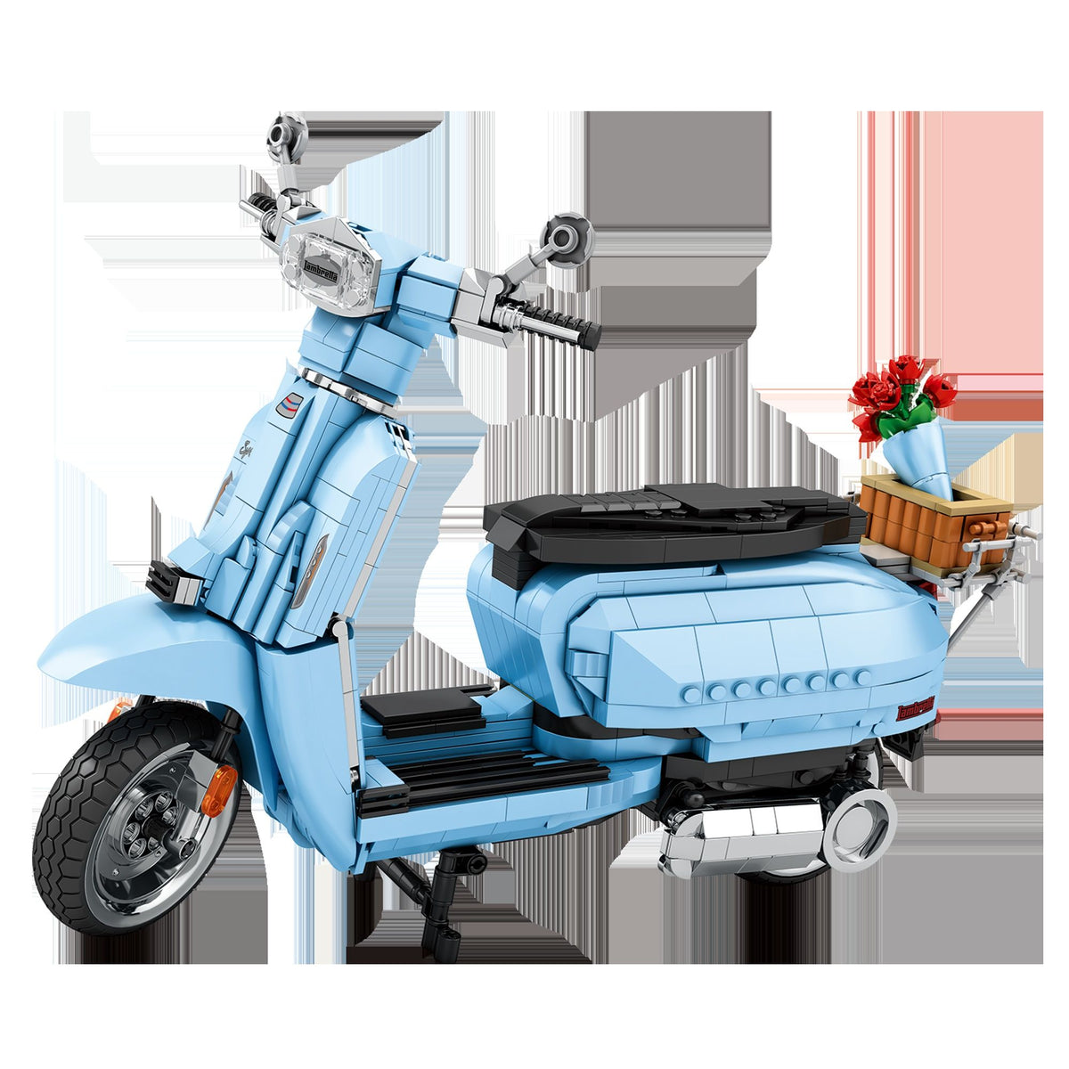 Available To Order – Lambretta V200 Scooter Blue (1169pcs) 32.7 CM Reobrix Model (REO 11037)