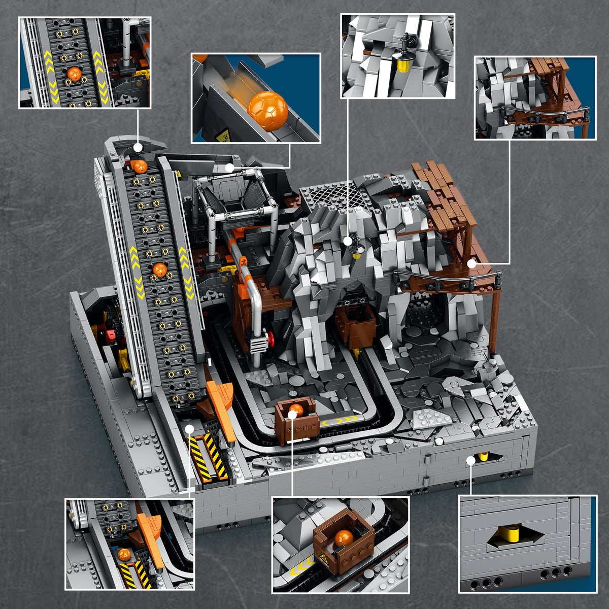 Available To Order – Mining Machine Remote Control (3,338pcs) 39 CM Reobrix Model (REO 22023)