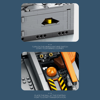 Available To Order – Mining Machine Remote Control (3,338pcs) 39 CM Reobrix Model (REO 22023)