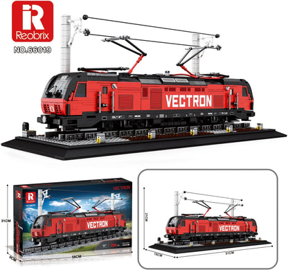 Available To Order – Vectron European Electric Passenger Train (1,889pcs) 51 CM Reobrix Model (REO 66019A)