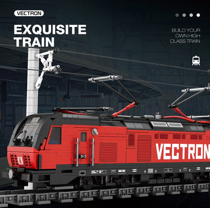 Available To Order – Vectron European Electric Passenger Train (1,889pcs) 51 CM Reobrix Model (REO 66019A)