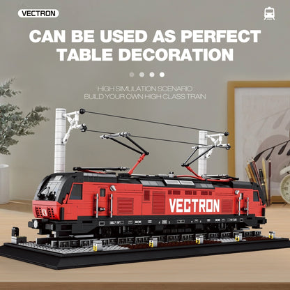 Available To Order – Vectron European Electric Passenger Train (1,889pcs) 51 CM Reobrix Model (REO 66019A)