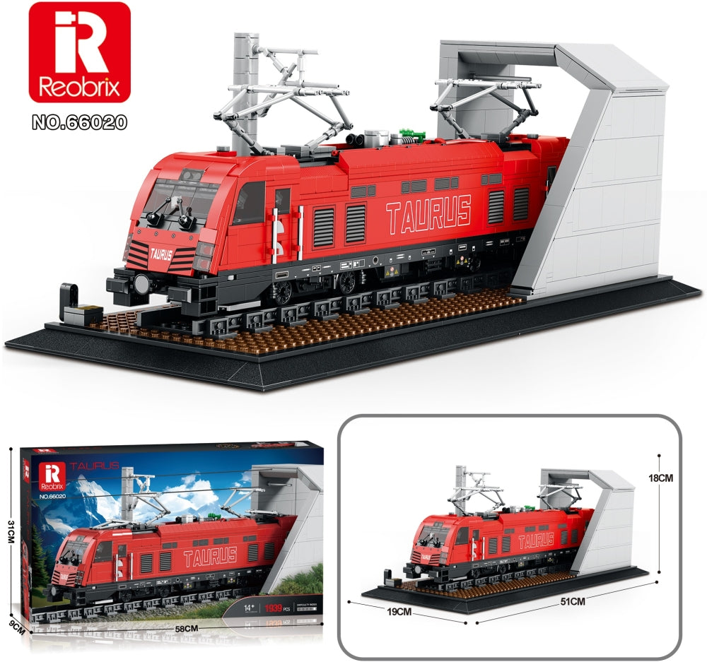 Available To Order – Taurus European Electric Passenger Trains (1,939pcs) 51 CM Reobrix Model (REO 66020A)
