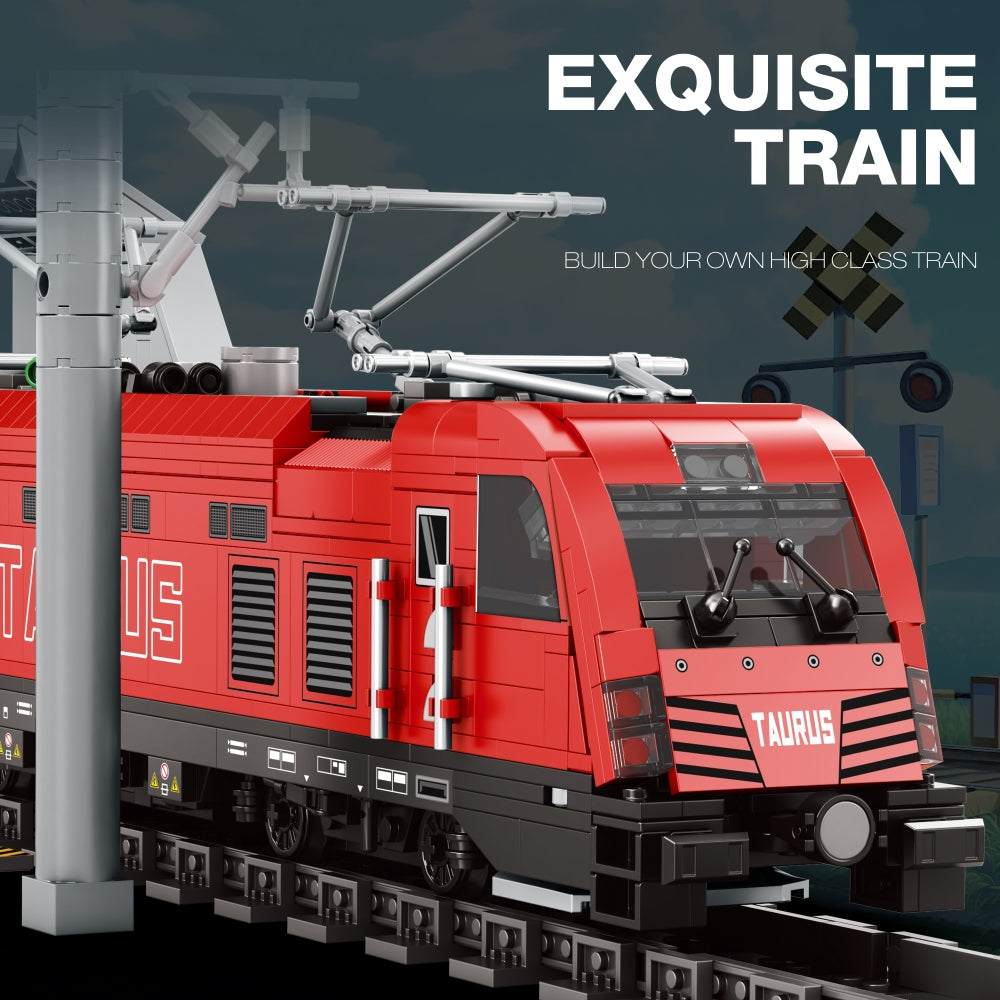 Available To Order – Taurus European Electric Passenger Trains (1,939pcs) 51 CM Reobrix Model (REO 66020A)