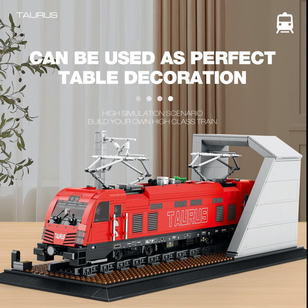 Available To Order – Taurus European Electric Passenger Trains (1,939pcs) 51 CM Reobrix Model (REO 66020A)