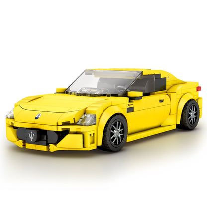 Available To Order – Maserati Granturismo Yellow (384pcs) 1:24 Reobrix Model (REO 823)
