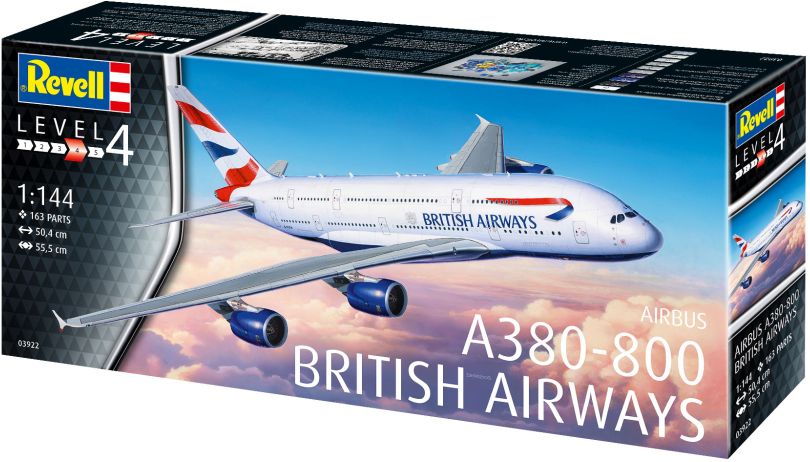 Available to Order – Airbus A380-800 'British Airways' 1:144 (REV 03922)