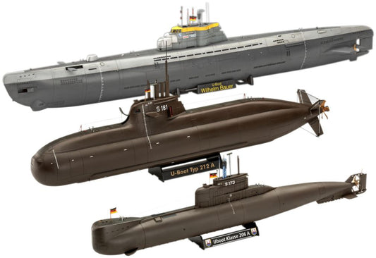 Available To Order – 70 Years Bundeswehr Wilhelm Bauer Type 206A Class2 1:144 (REV 05186)