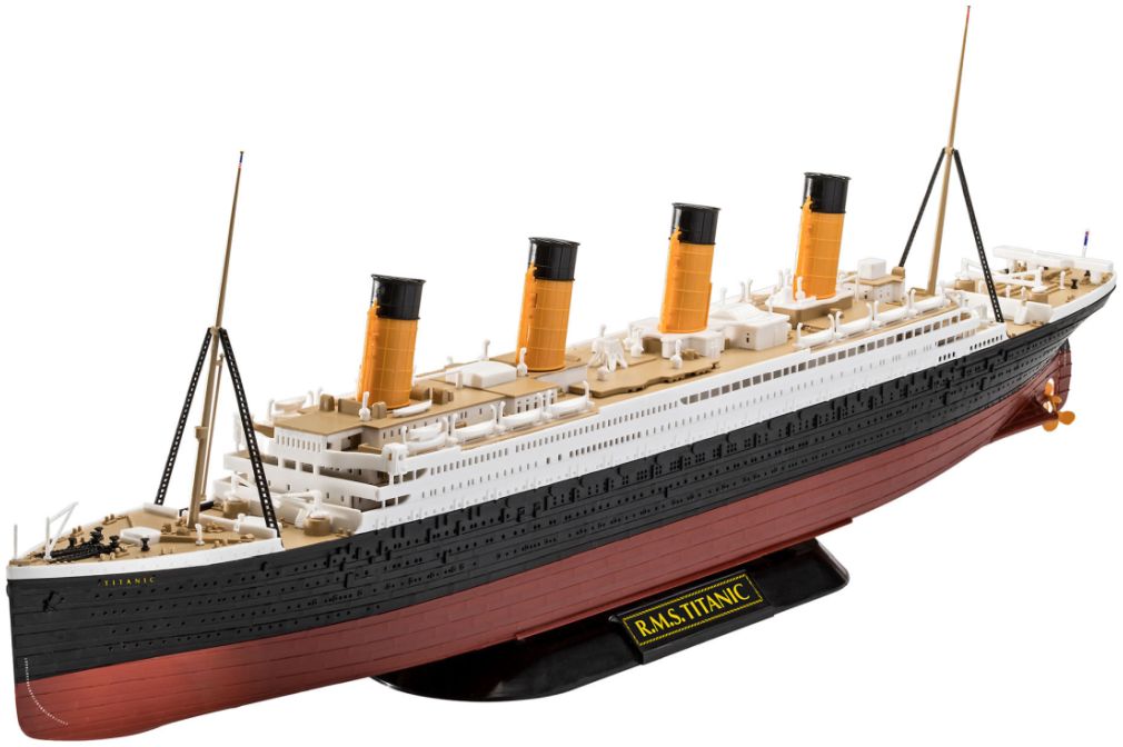 R.M.S. Titanic Click System 1:600 Revell Model (view 2)