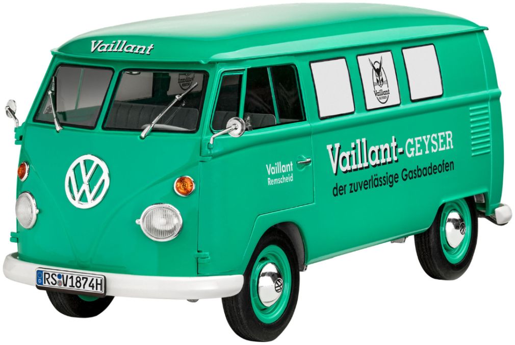 Available to Order – VW T1 Bus '150 Years of Vaillant' 1:24 (REV 05648)