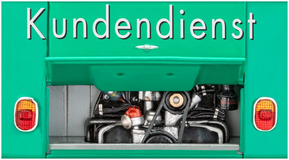 Available to Order – VW T1 Bus '150 Years of Vaillant' 1:24 (REV 05648)