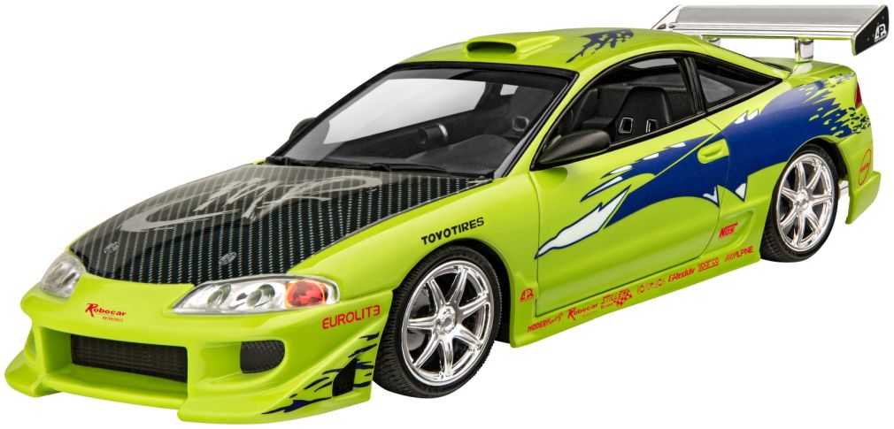 Available to Order – Brian's 1995 Mitsubishi Eclipse (Fast + Furious) 1:25 (REV 07691)