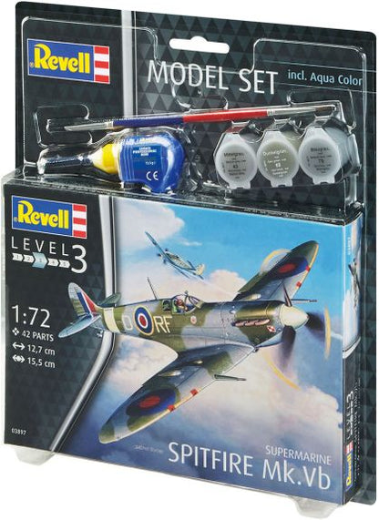 Available to Order – Supermarine Spitfire Mk.Vb 'Model Set' 1:72 Revell Model (REV 63897)