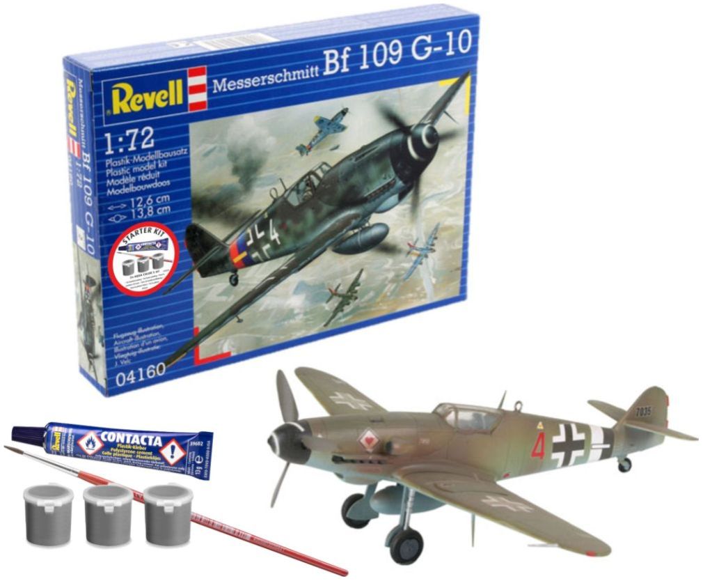 Messerschmitt Bf-109 G-10 Starter Kit 1:72 Revell Model (view 2)