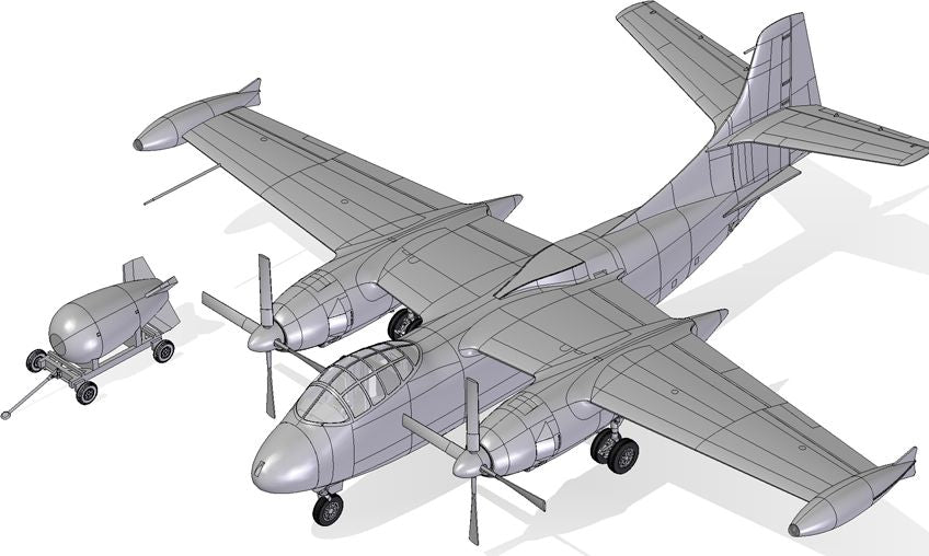 Available to Order – North American AJ-1 Savage 1:72 (ROD 063)