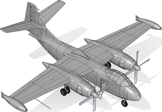 Available to Order – North American AJ-1 Savage 1:72 (ROD 063)
