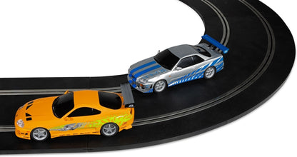 Available To Order – Fast and Furious Set 25 Years Supra vs R34 1:32 Scalextric Model (SCA C1465M)