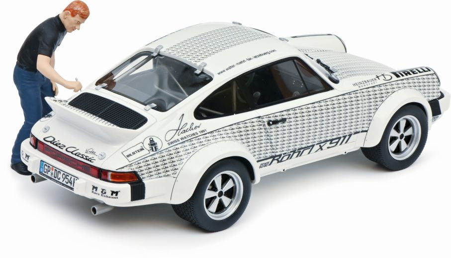 Available to Order – Porsche 911 Rohrl X 911 W/ Figure PRO.R18 1:18 Schuco Model (SHU 00249)