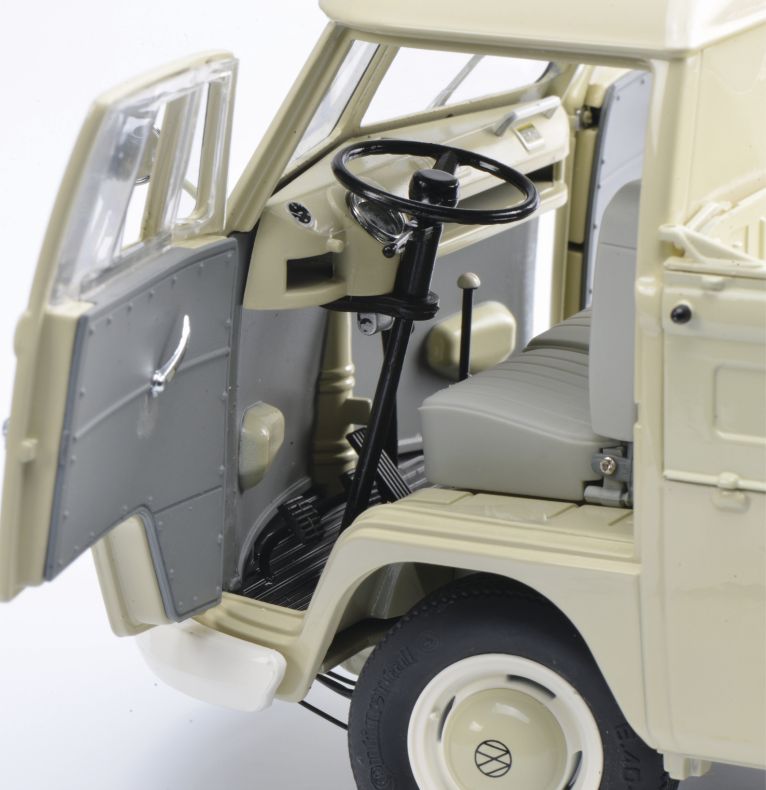 Available to Order – VW T1b Pick-up/canvas Roof 'vw Pritschen W Wagen' 1:18 Schuco Model (SHU 00372)