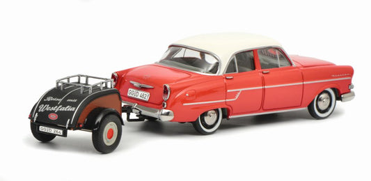Available to Order – Opel Kapitaen w.Trailer 1:43 (SHU 02640)