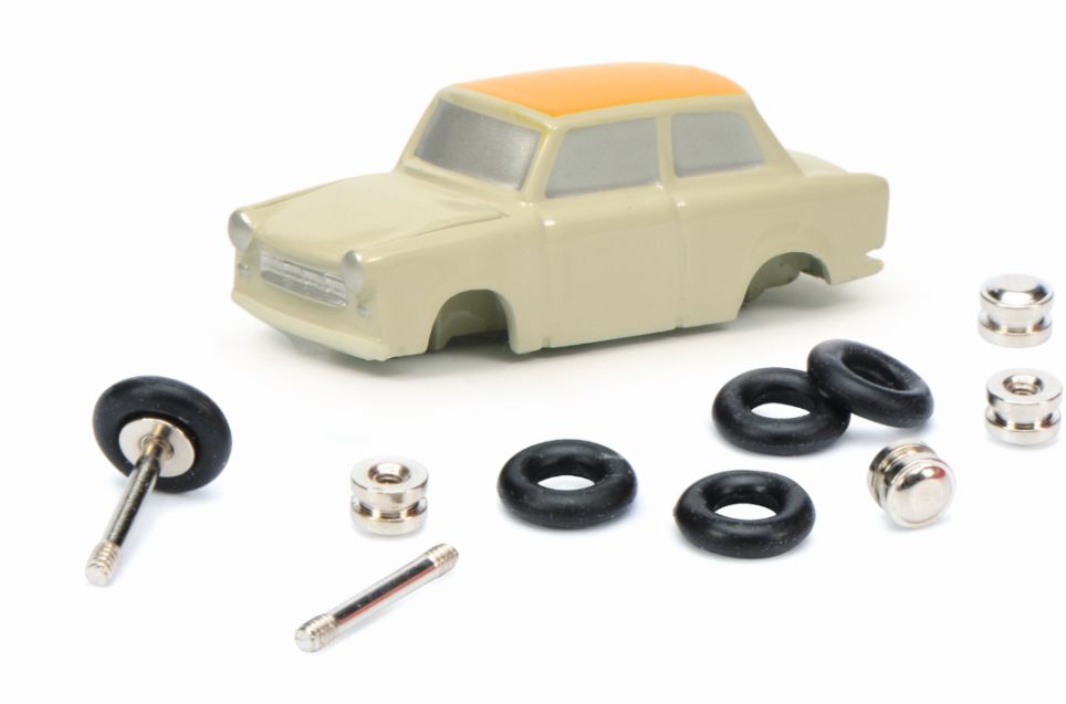 Available to Order – Trabant 601 '30 Jahre Mauerfall' Piccolo C Construction Kit 1:90 (SHU 05605)