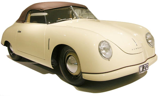 Available to Order – Porsche 356 Gmuend Cabrio (Top Up) - Beige 1:43 (SHU 08797)