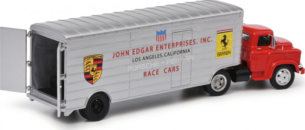 Available to Order – John Edgar Racing Transporter PRO.R43 Ferr Ferrari/Porsche PRO.R43 1:43 (SHU 09134)
