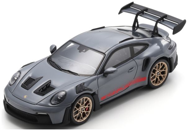 Available to Order – Porsche 911 GT3 RS (992) 2022 Arctic Grey 1:43 Schuco Model (SHU 43U00001)