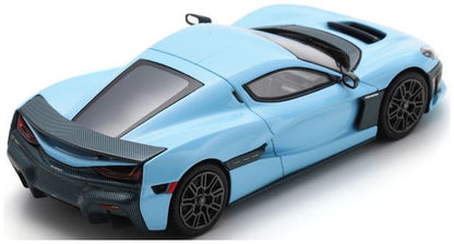 Available to Order – Rimac Nevera 2022 Stratos Blue 1:43 Schuco Model (SHU 43U00072)