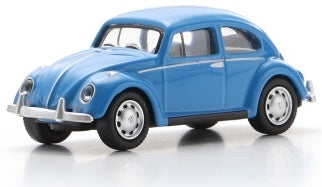 VW Beetle Blue 1:87 Schuco Model (view 2)