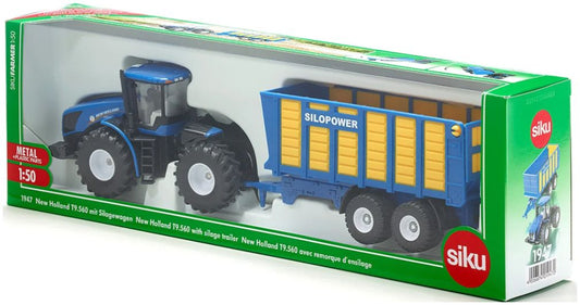 Available to Order – Tractor w/Silage Trailer 1:50 (SIK 1947)