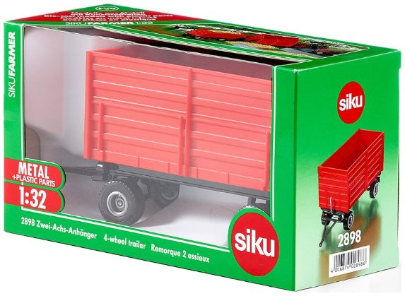 Available to Order – Two-Axled Trailer (4 Wheels) 1:32 (SIK 2898)