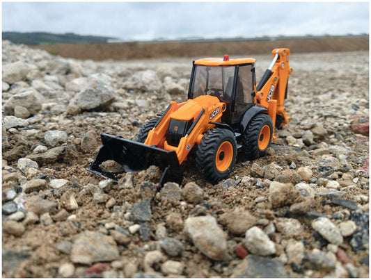 Available To Order – JCB 4CX Backhoe Loader 1:50 Siku Model (SIK 3558)