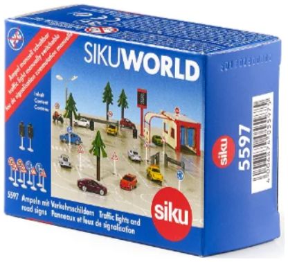 Available to Order – Traffic Lights and Road Signs 1:50 Siku Model (SIK 5597)
